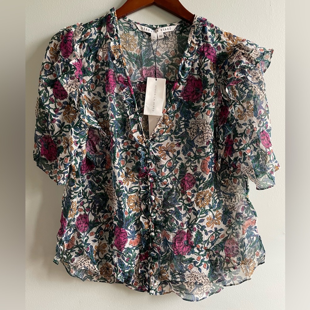 Veronica Beard size 10 blouse NWT